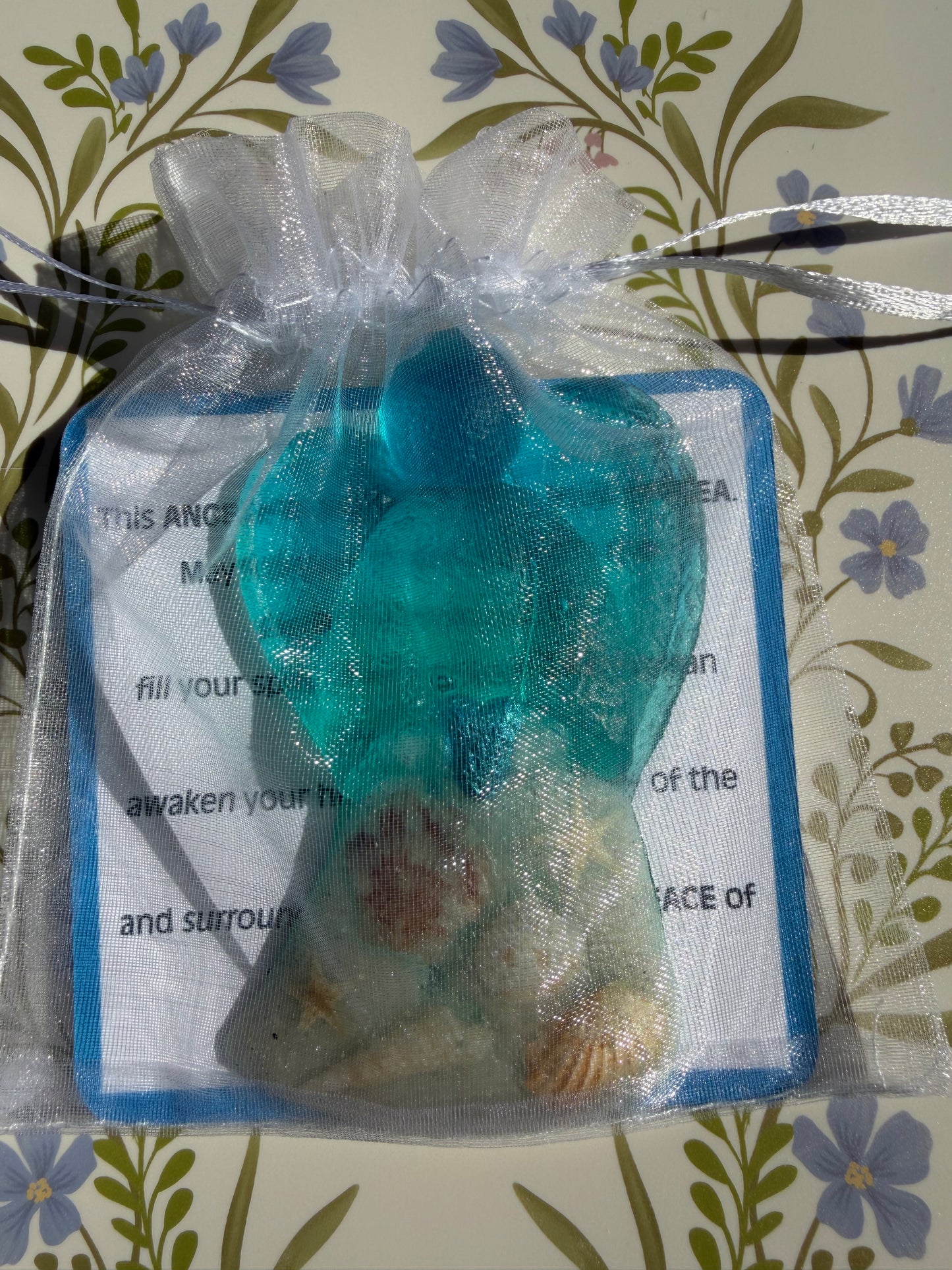 Handmade Resin Coastal Angel Ornament