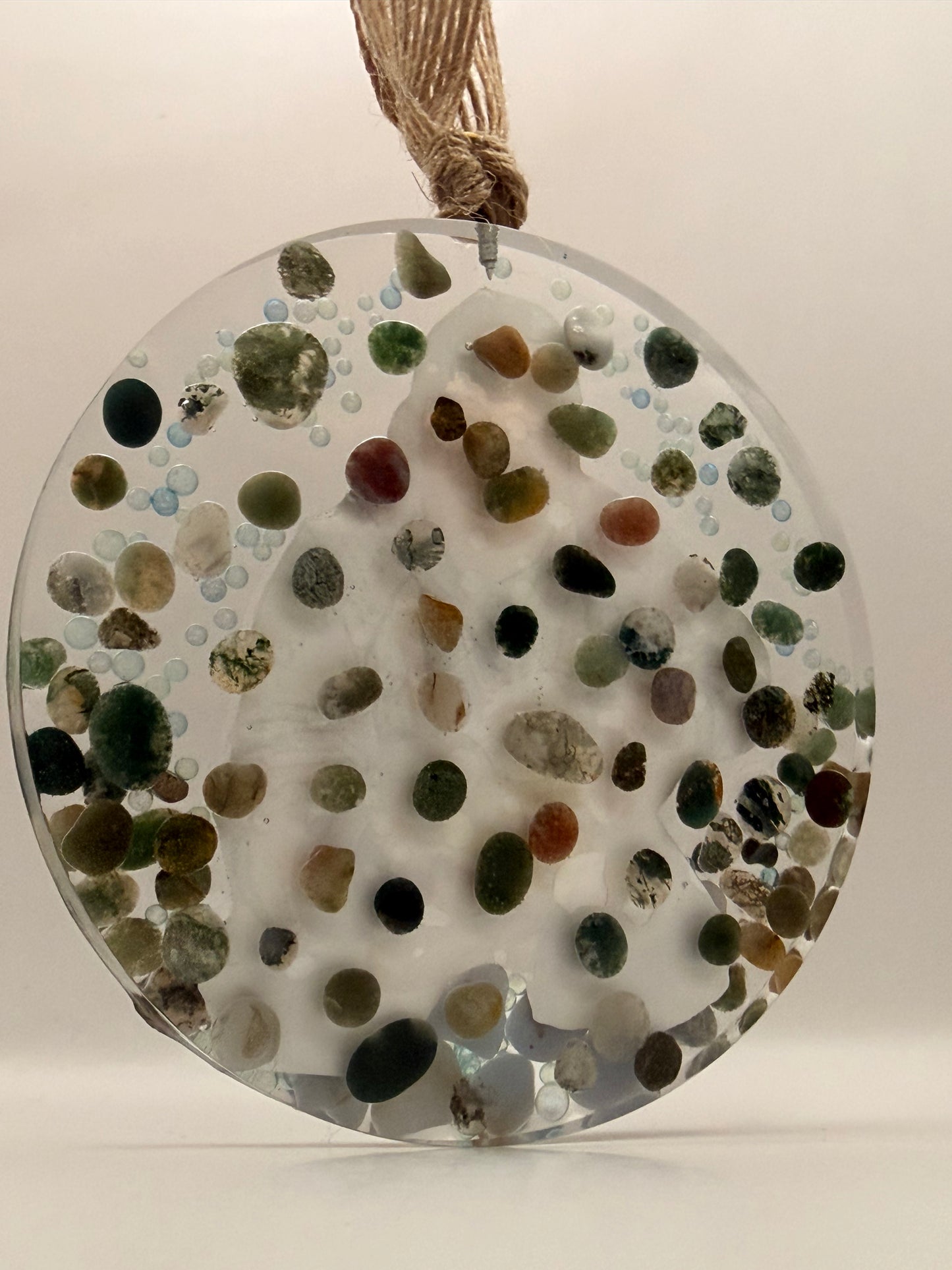 Personalized Fisherman Resin Ornament