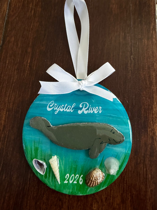Customized Ornaments - Mermaids & Manatees 2026