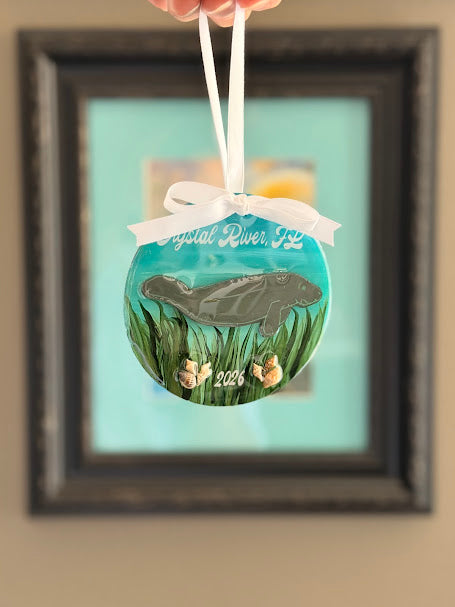 Customized Ornaments - Mermaids & Manatees 2026